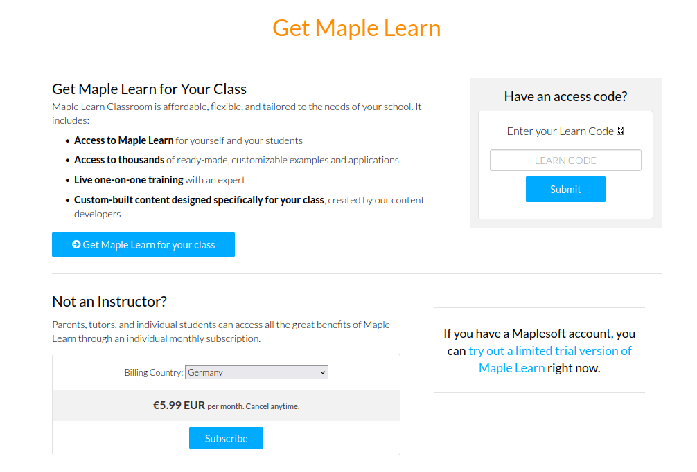 MapleLearn
